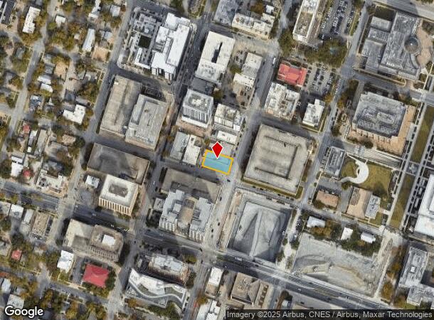 1600 Lavaca St, Austin, TX Parcel Map