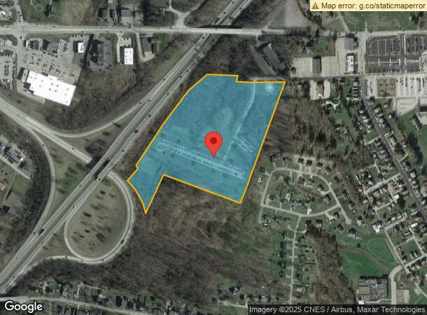  500 Surrey Hill Dr, Uniontown, PA Parcel Map