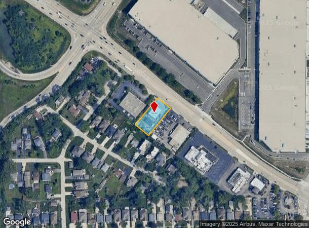 672 W Lake St, Elmhurst, IL Parcel Map