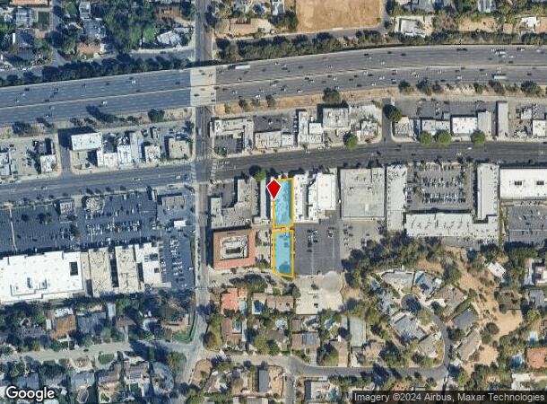  19634 Ventura Blvd, Tarzana, CA Parcel Map