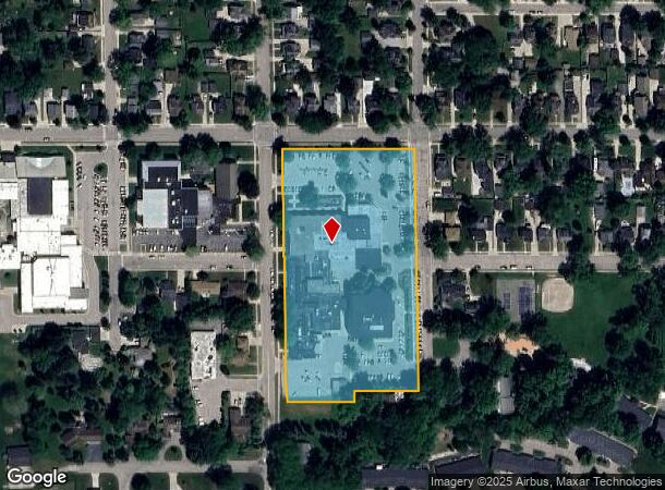  100 Pine St, Zeeland, MI Parcel Map