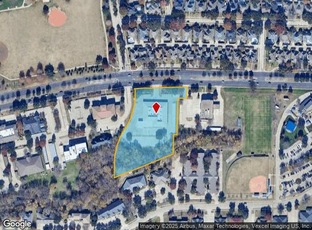  5228 W Plano Pkwy, Plano, TX Parcel Map