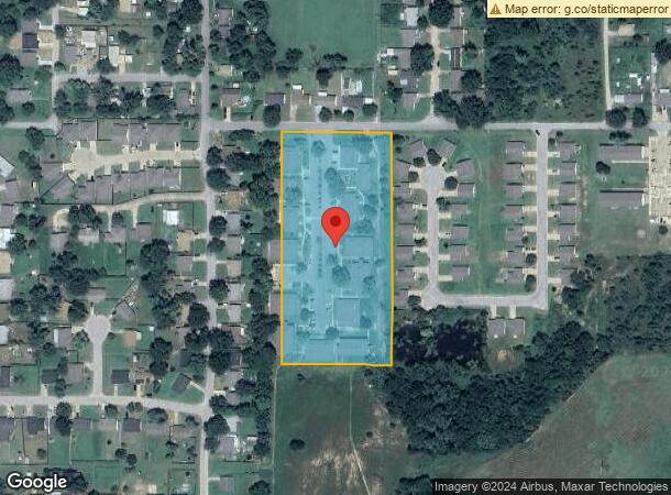  703 S Mutteloke Dr, Bristow, OK Parcel Map