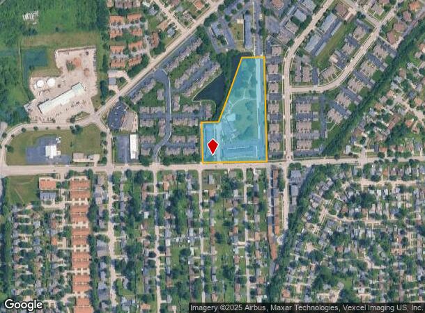 2425 Ingalls Ave, Crest Hill, IL Parcel Map