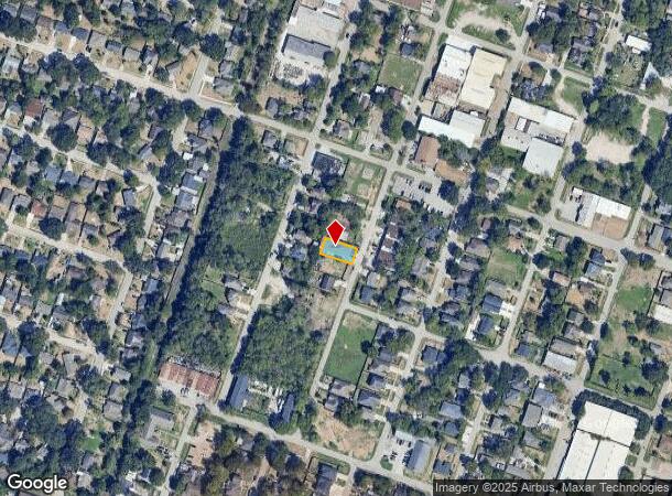  6420 Conley St, Houston, TX Parcel Map