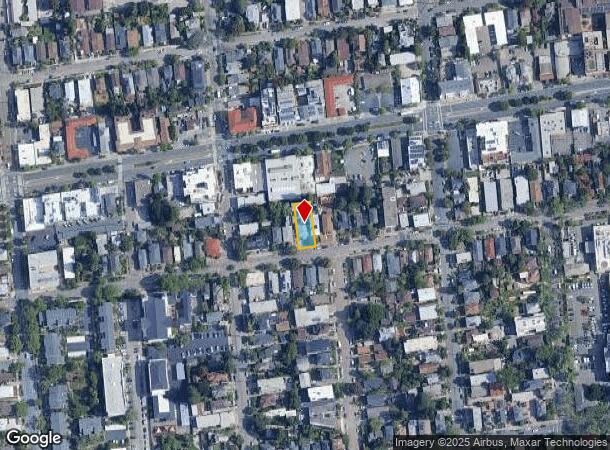 1715 Addison St, Berkeley, CA Parcel Map