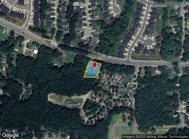  225 Douglas St, Holly Springs, NC Parcel Map
