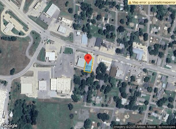  900 W Gentry Ave, Checotah, OK Parcel Map