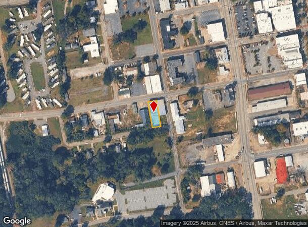 309 W Market St, Anderson, SC Parcel Map