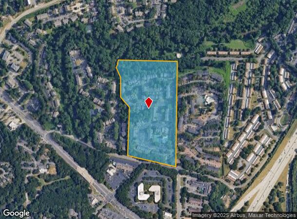  600 Old Holcomb Bridge Rd, Roswell, GA Parcel Map