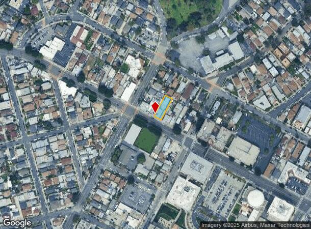 1611 E Cesar E Chavez Ave, Los Angeles, CA Parcel Map