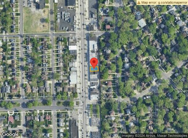  19456 Livernois Ave, Detroit, MI Parcel Map