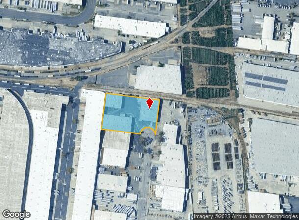  6017 Scott Way, Commerce, CA Parcel Map