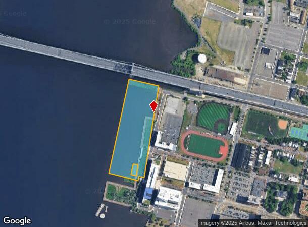 Delaware Riv, Camden, NJ Parcel Map