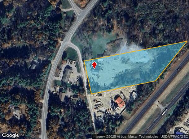  16 Meadow Road Ext, Topsham, ME Parcel Map