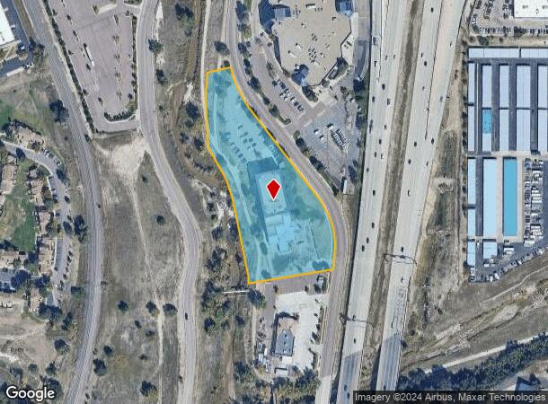  6760 Corporate Dr, Colorado Springs, CO Parcel Map