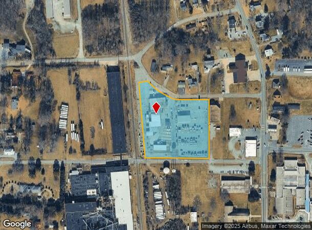 1221 Thrower Rd, Pleasant Garden, NC Parcel Map