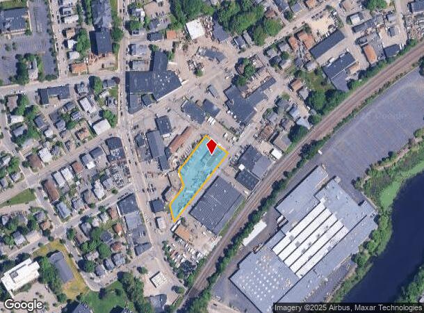  33 Sun St, Waltham, MA Parcel Map