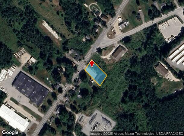  1856 Hotel Rd, Auburn, ME Parcel Map