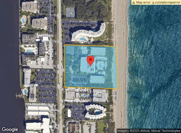  2800 S Ocean Blvd, Palm Beach, FL Parcel Map