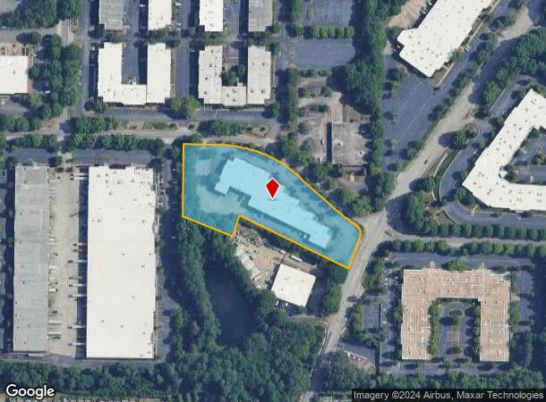  105 Hembree Park Dr, Roswell, GA Parcel Map