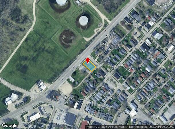  1958 Front St, Toledo, OH Parcel Map