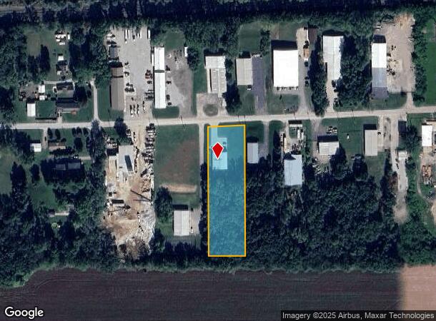  1503 3Rd St, Osceola, IN Parcel Map