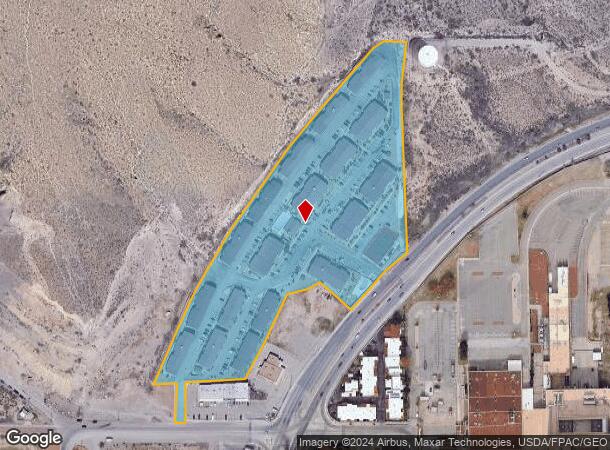  5041 Alabama St, El Paso, TX Parcel Map