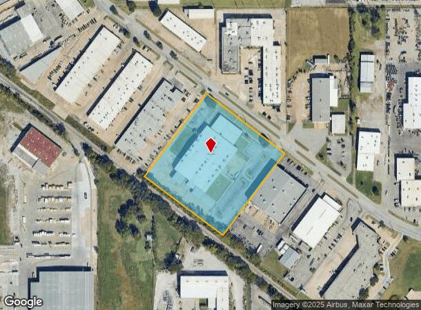  12402 E 60Th St, Tulsa, OK Parcel Map