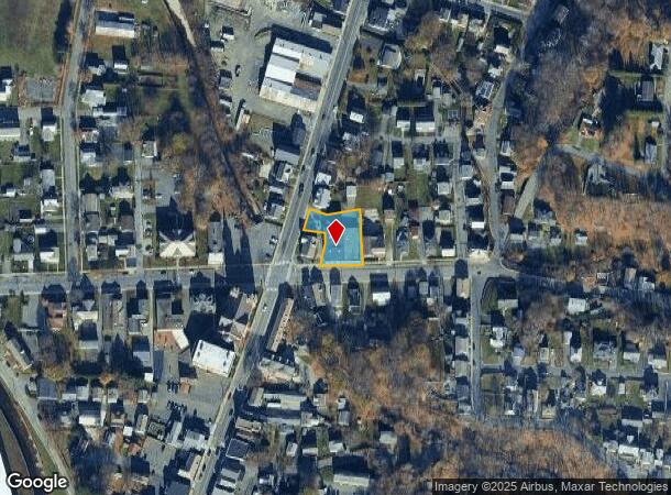 8 E Hoosac St, Adams, MA Parcel Map
