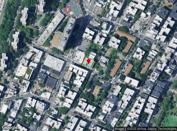  125 W 166Th St, Bronx, NY Parcel Map