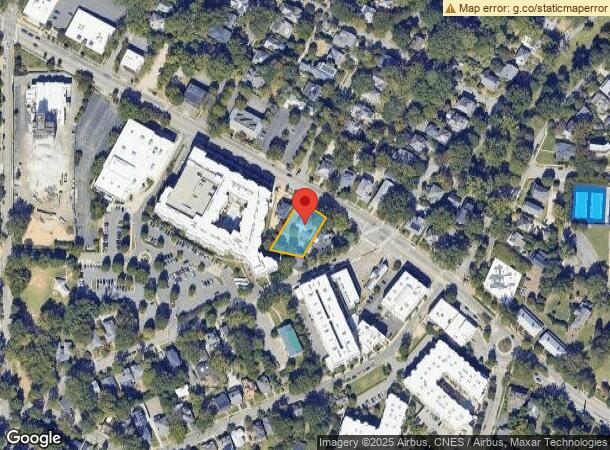  1407 Hillsborough St, Raleigh, NC Parcel Map