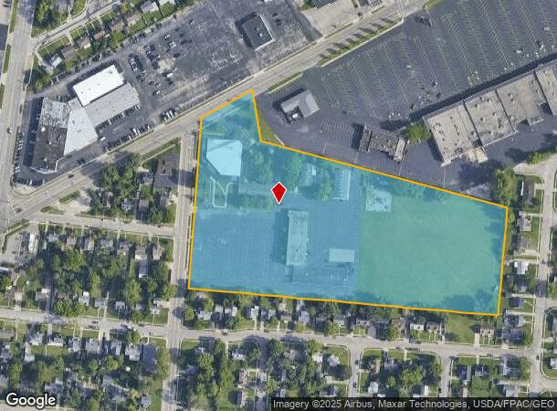  954 N Maple Ave, Fairborn, OH Parcel Map