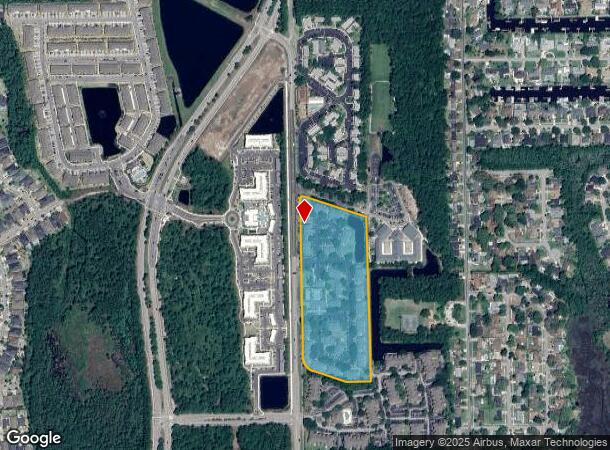  3709 San Pablo Rd S, Jacksonville, FL Parcel Map