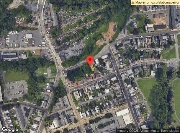  526 Auburn St, Allentown, PA Parcel Map