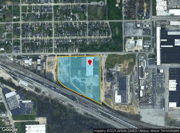  3600 E Pontiac St, Fort Wayne, IN Parcel Map