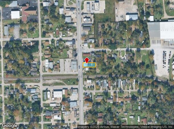  111 N Main St, Highlands, TX Parcel Map