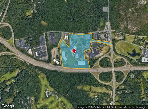  1 Wellness Way, Canton, MA Parcel Map