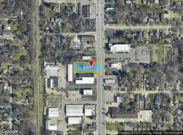  227 N Dixie Way, South Bend, IN Parcel Map