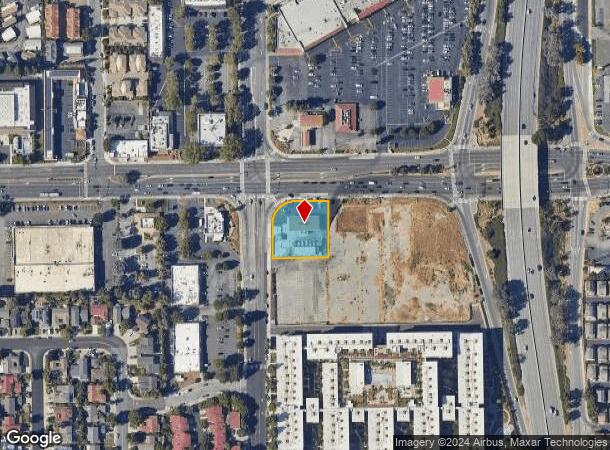  3740 El Camino Real, Santa Clara, CA Parcel Map