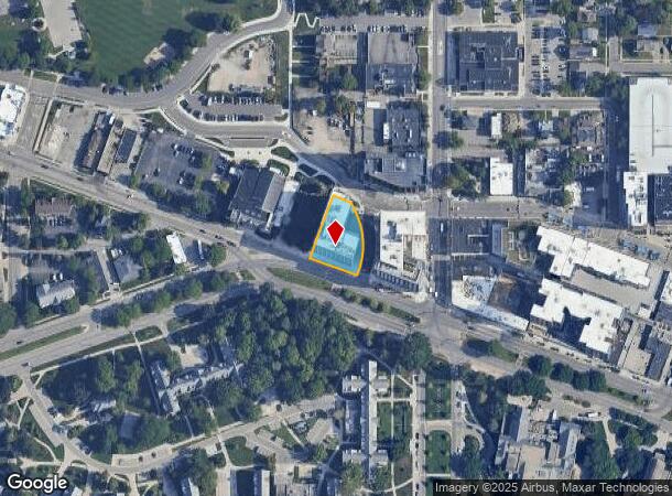 133 Evergreen Ave, East Lansing, MI Parcel Map