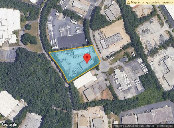  4815 Mendel Ct Sw, Atlanta, GA Parcel Map