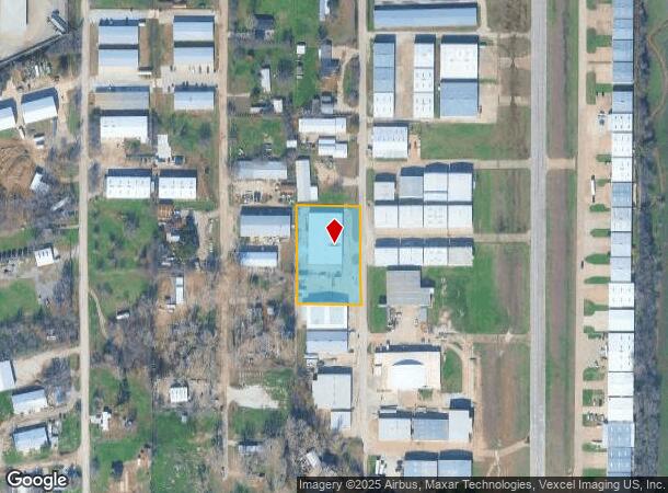 11578 Airway Blvd, Roanoke, TX Parcel Map