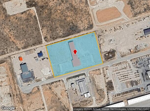 11700 Onyx Dr, Midland, TX Parcel Map