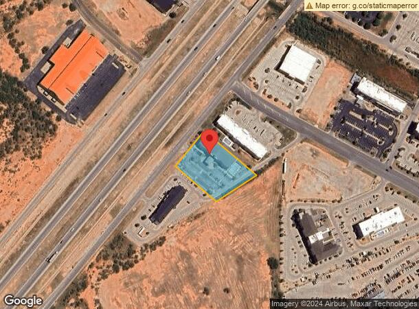  4613 W Houston Harte Expy, San Angelo, TX Parcel Map