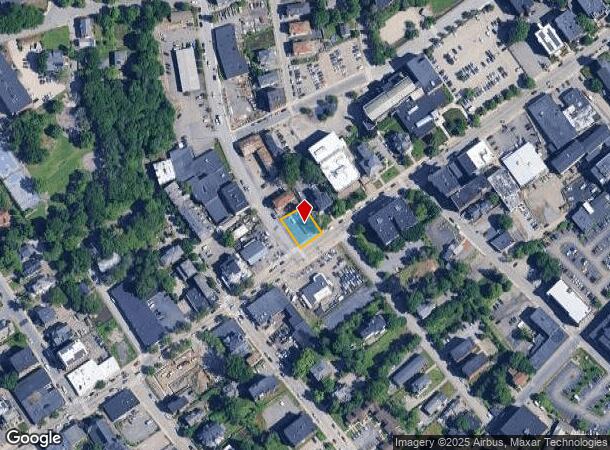  778 Main St, Worcester, MA Parcel Map