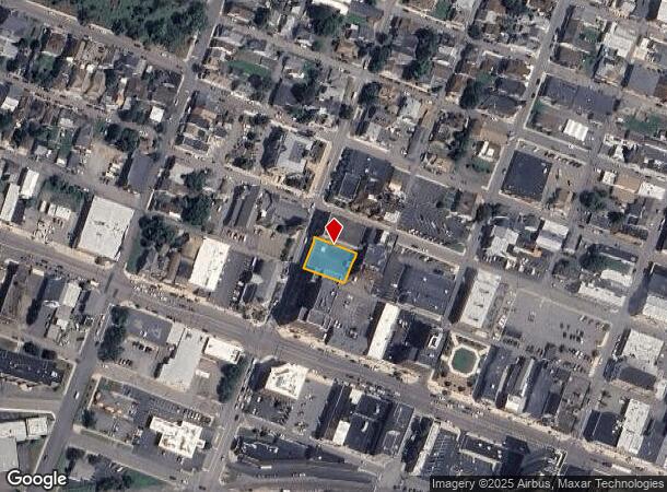 21 N Church St, Hazleton, PA Parcel Map