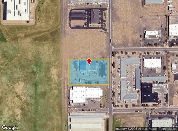 6833 N Franklin Ave, Loveland, CO Parcel Map