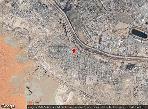  1850 Appaloosa Dr, Sunland Park, NM Parcel Map