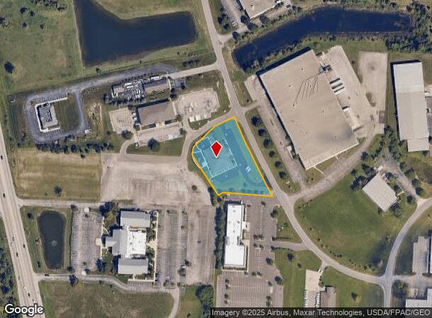 7810 Graphics Way, Lewis Center, OH Parcel Map